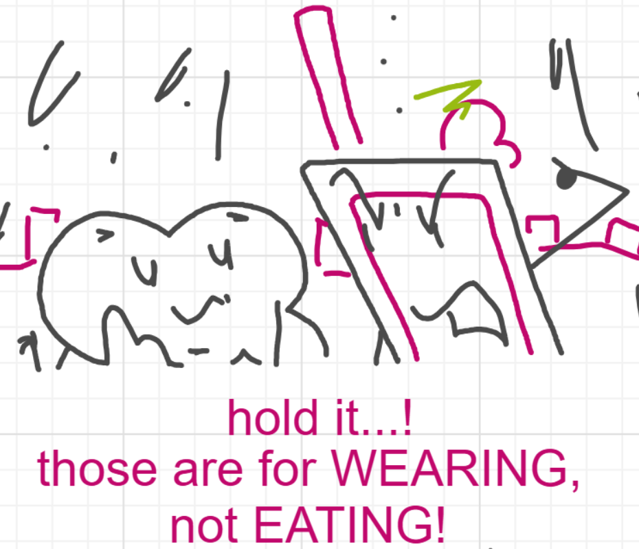 A panel from I've Been Everywhere, Man, episode nine of the Board Boards object show by Furretwalk/WalkingFurret.